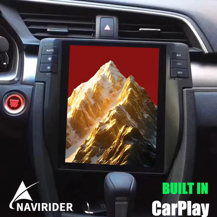 10.4inch Android 15 Carplay Auto Radio For Honda Civic 2016-2024 Car Radio GPS DSP Multime | AUTOKITSHOP