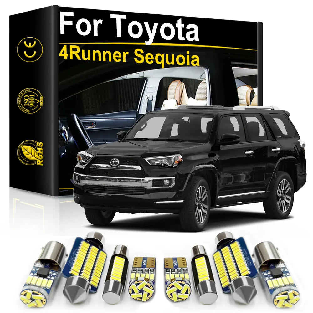 LED Interior Light Kit for Toyota 4Runner Sequoia - Canbus Error-Free Bulbs | AUTOKITSHOP