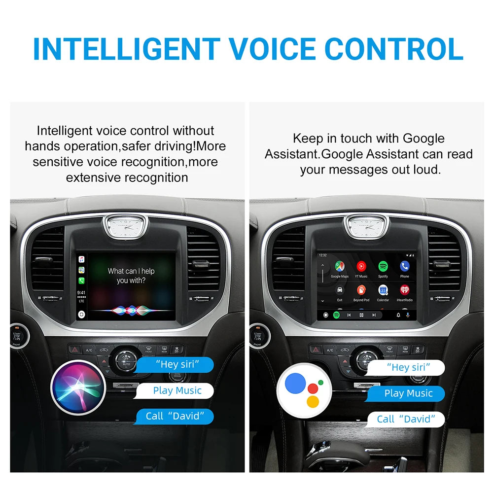 Wireless CarPlay Android Auto Retrofit Kit Decoder Box For Chrysler 300 Series 2011 2012 2 | AUTOKITSHOP