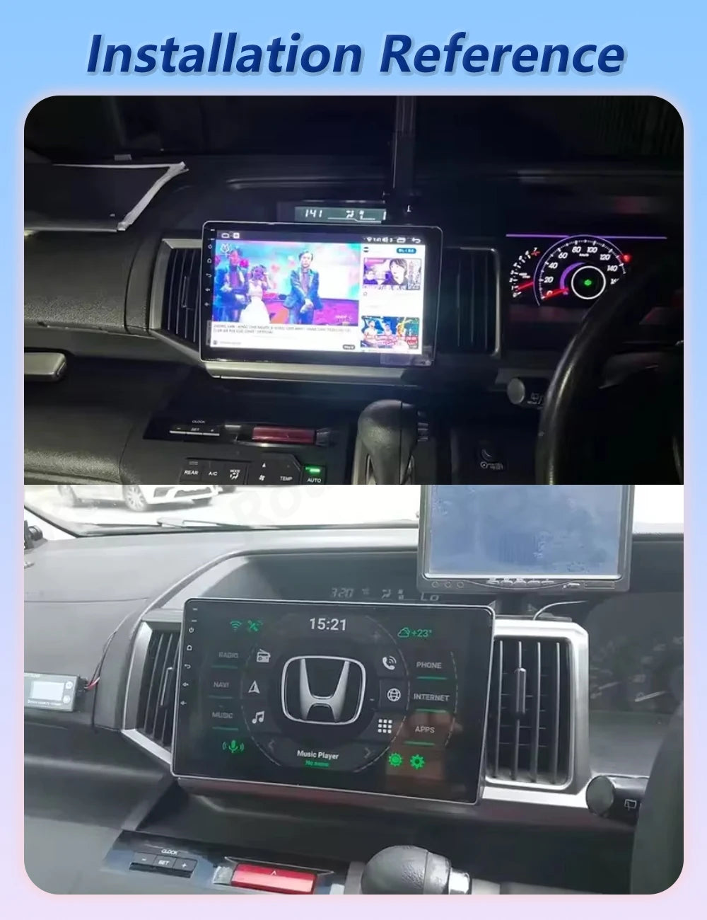 Android 16 Auto Carplay For Honda Stepwgn 2.0 RK 2009 2010 2011 - 2015 Multimedia Player C | AUTOKITSHOP