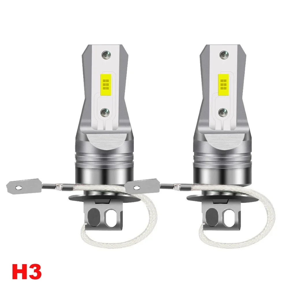 H1 H3 Led Headlight H4 H7 Bulb Car Fog Lights 20000LM Day Driving Light Auto Led Lamp 6500