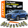 ZITWO 10Pcs For Suzuki Fronx 2023 2024 2025 LED Interior Map Dome Reading Trunk Light Number Pla - Canbus LED Car Light