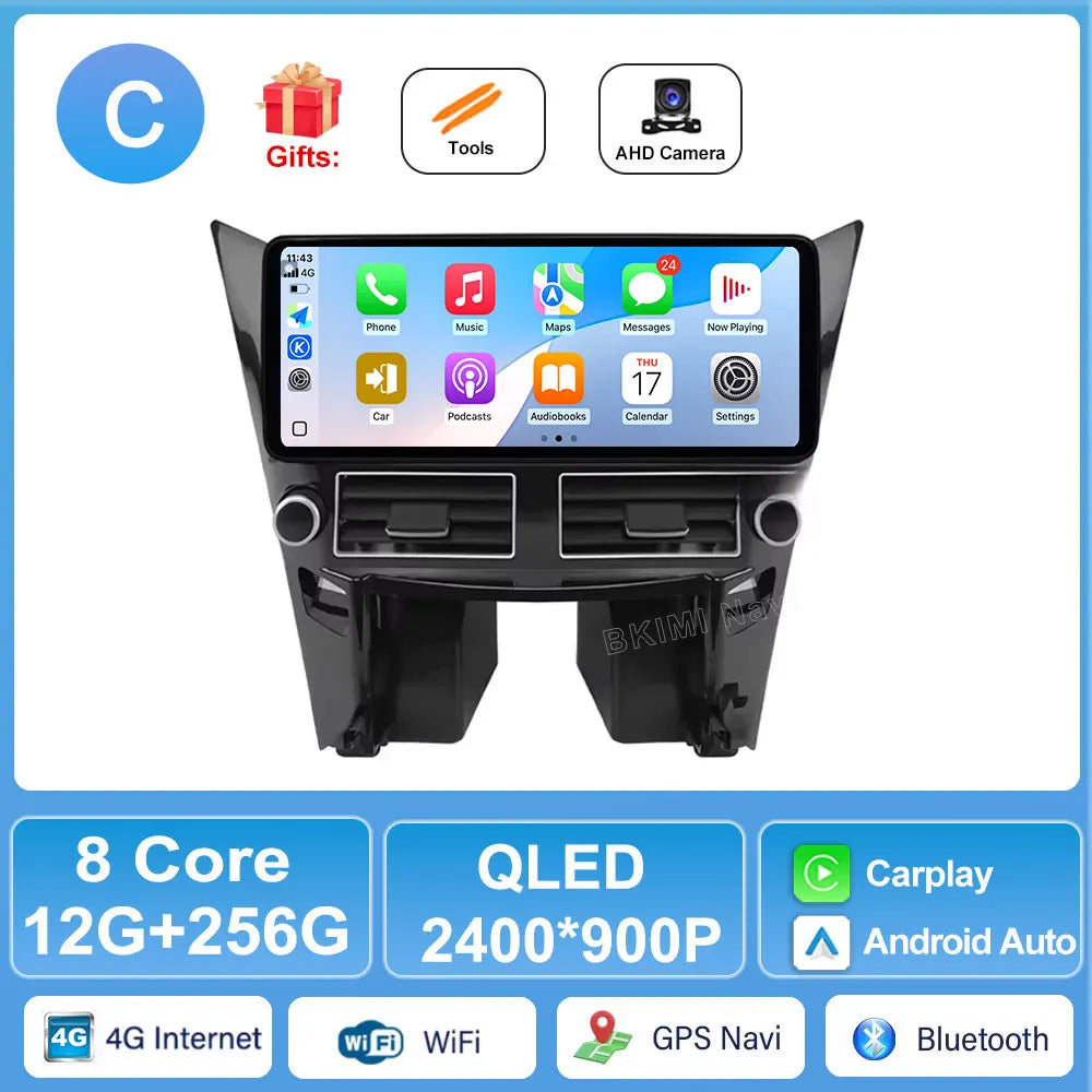 Wireless CarPlay Android Auto for Hyundai Sonata 2011-2018 | Navigation GPS Stereo DSP 4G Split Screen | AUTOK
