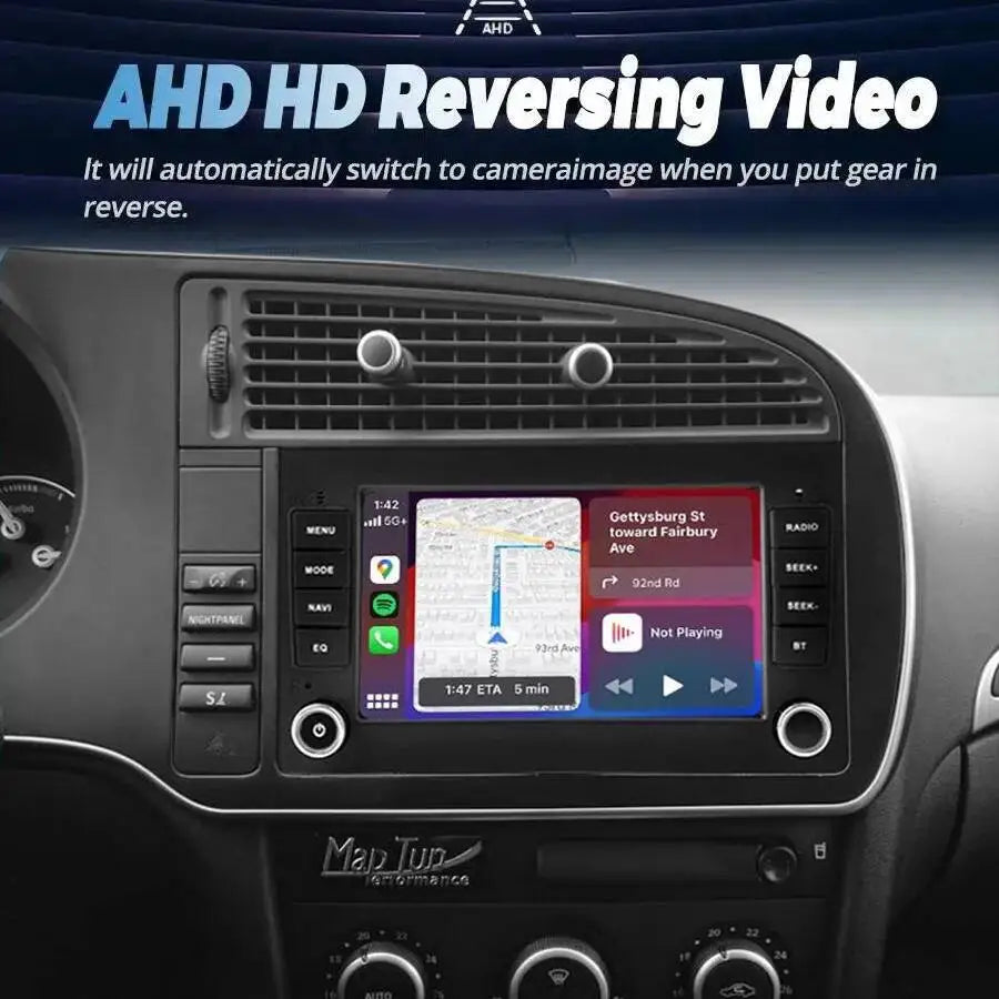 GPS Navigation Auto Carplay Head Unit 7inch Android 15 Screen Car Radio For SAAB 9-3 93 20 | AUTOKITSHOP