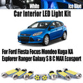 LED Interior Light Kit for Ford Fiesta Focus Mondeo Kuga KA Explorer Ranger Galaxy S B C MAX Ecosport Car Bulbs - Can...