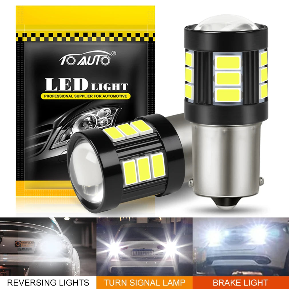 1156 BA15S BAU15S P21W LED Light T20 7443 W21/5W 1157 BAY15D BA15D P21 5W Car DRL Car Ligh