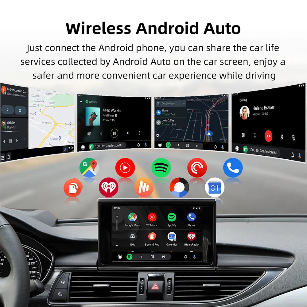 OEM Screen Upgrade Decoder Box for Audi A6/A7 2010-2015, 6.5"/7" Screen, MMI 3G with CarPl