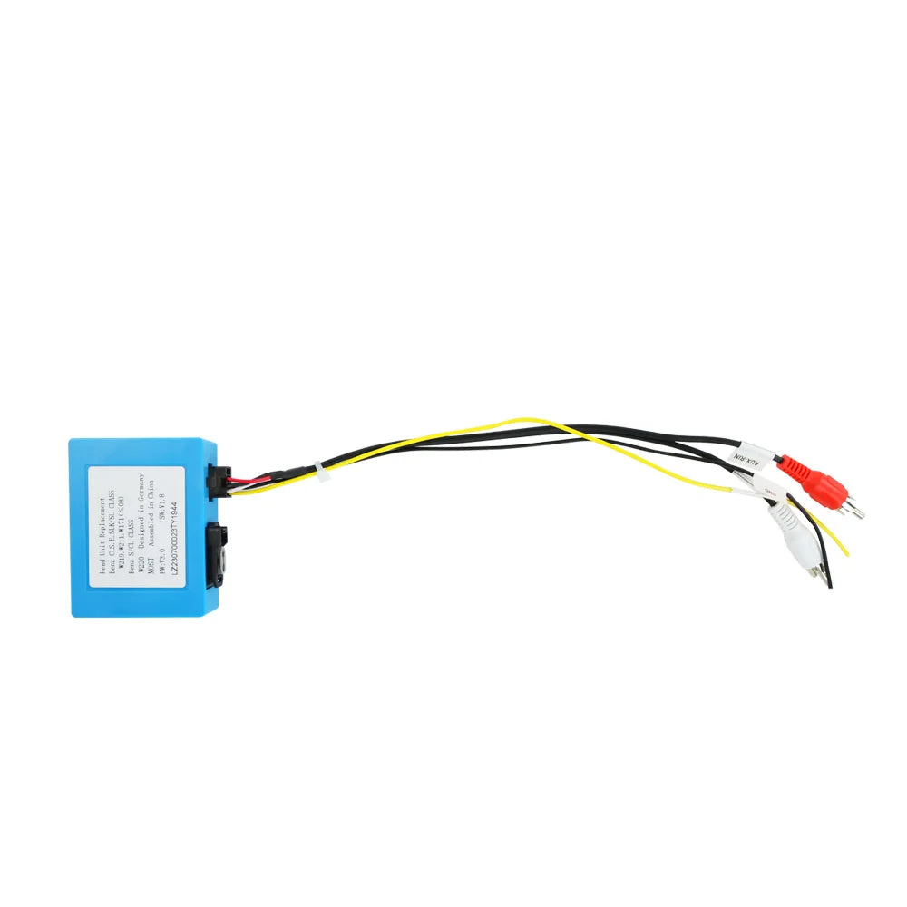 Car Optical Fiber Audio System Adapter Car Aux For Mercedes Benz E CLS SLK CL S Class W211