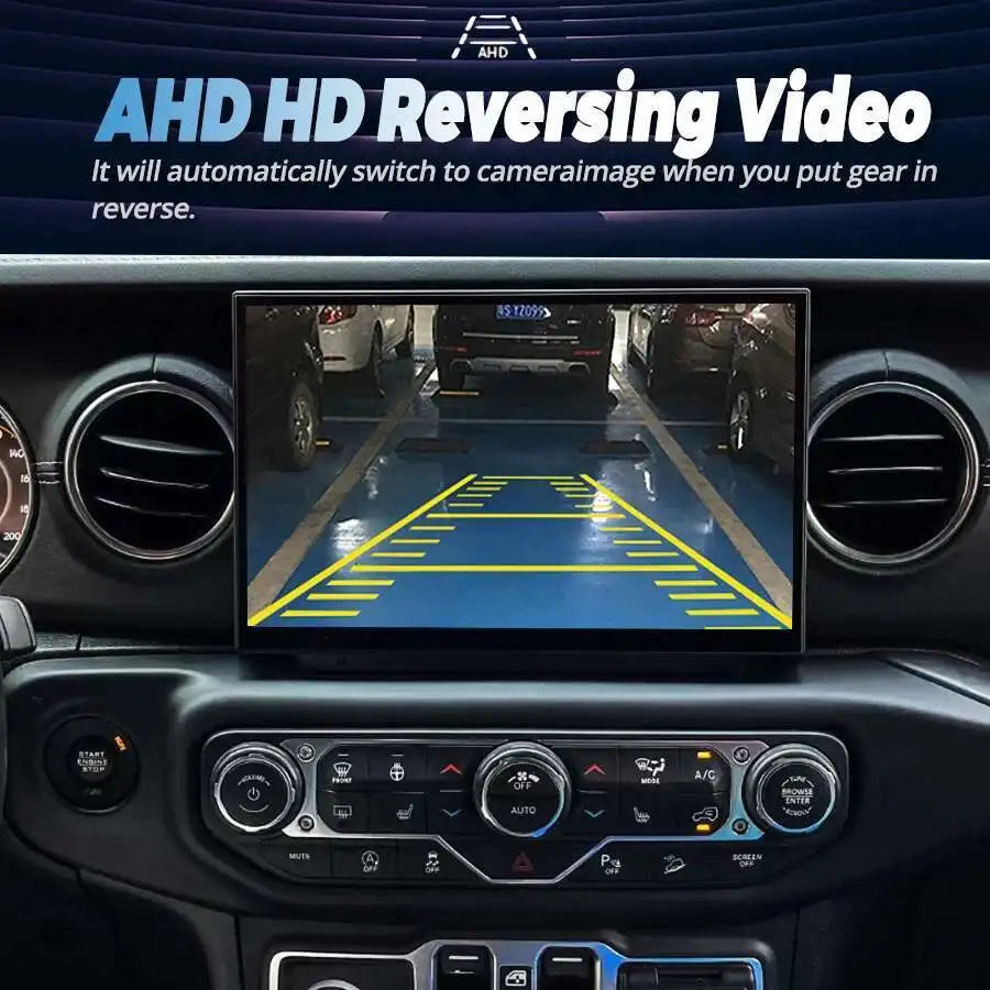 11.8inch Android Car Radio For Jeep Wrangler 2018-2022 Multimedia Video Player Stereo Wire | AUTOKITSHOP