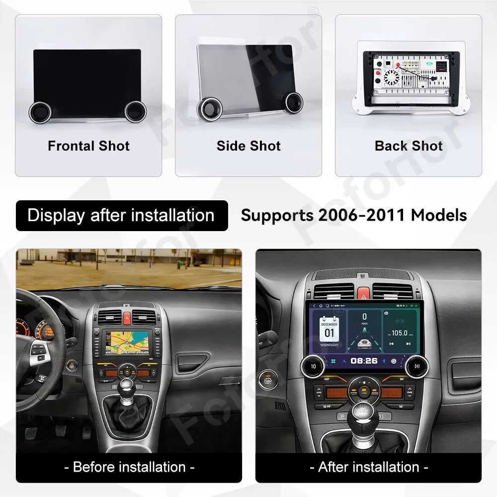 High Definition Car Stereo Unit 11.5 Inch Android 15 Wireless CarPlay GPS Navi Multimedia