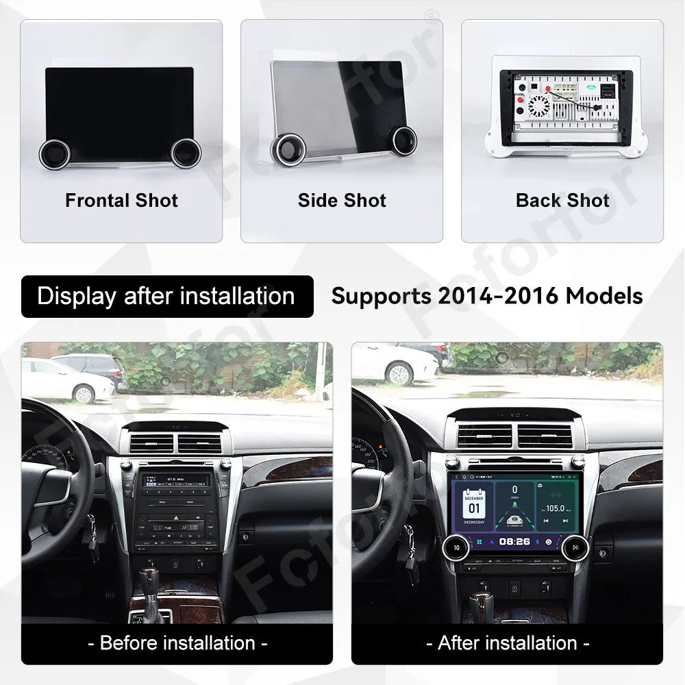 11.5 Inch Android 15 Smart HD Display Car Stereo Wireless CarPlay GPS Multimedia Player Fo
