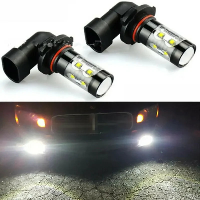 H11 LED Car Fog Lights Bulbs DRL 9005 H8 H9 H16 6000K White Motorcycle Headlight High Low