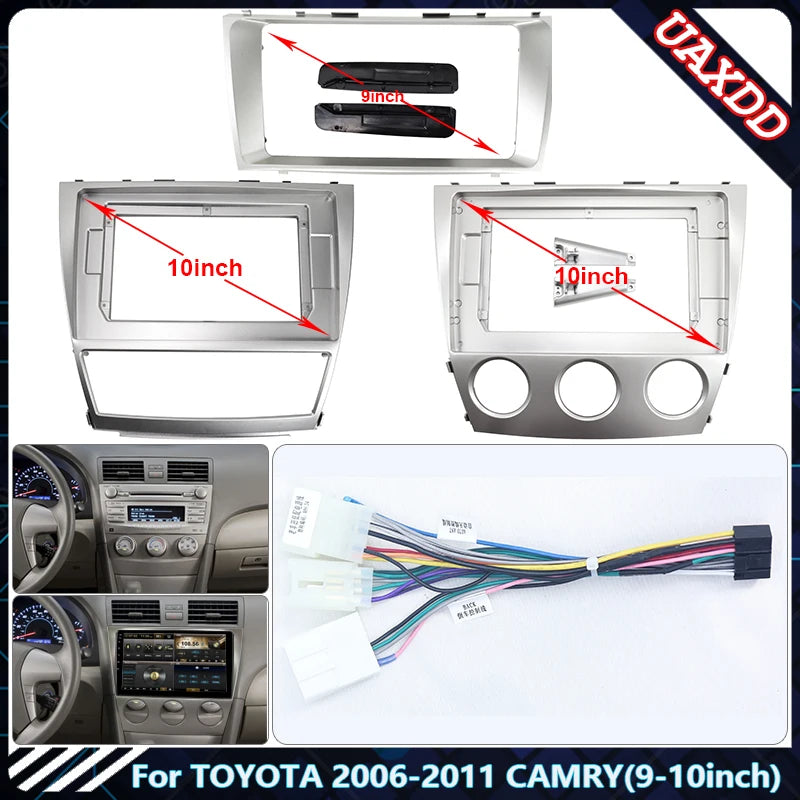 For TOYOTA 2006-2011 CAMRY Car CD DVD Radio Android Fascia Multimedia MP5 Video Audio Ster