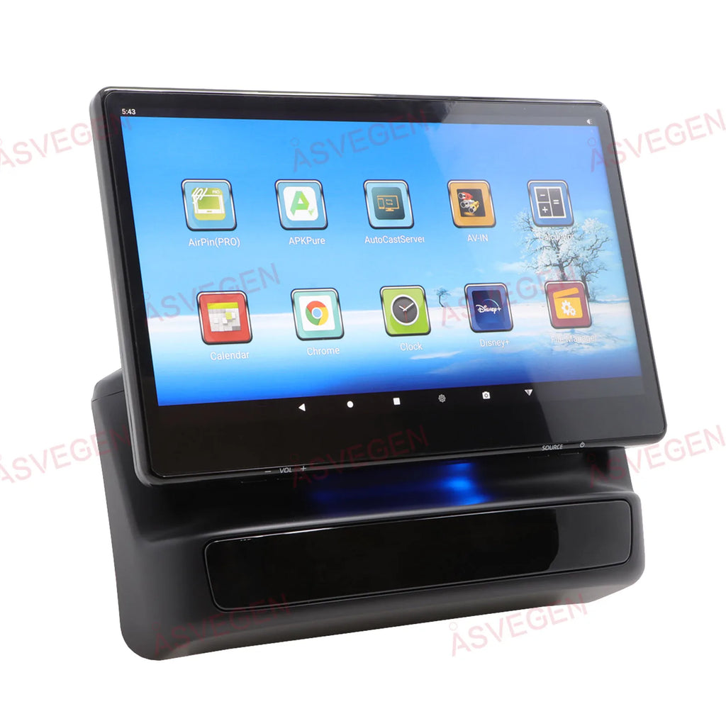 14" Android 16 Headrest Monitor For Toyota Land Cruiser LC300 Prado Lexus LX600 8G 128G 4G