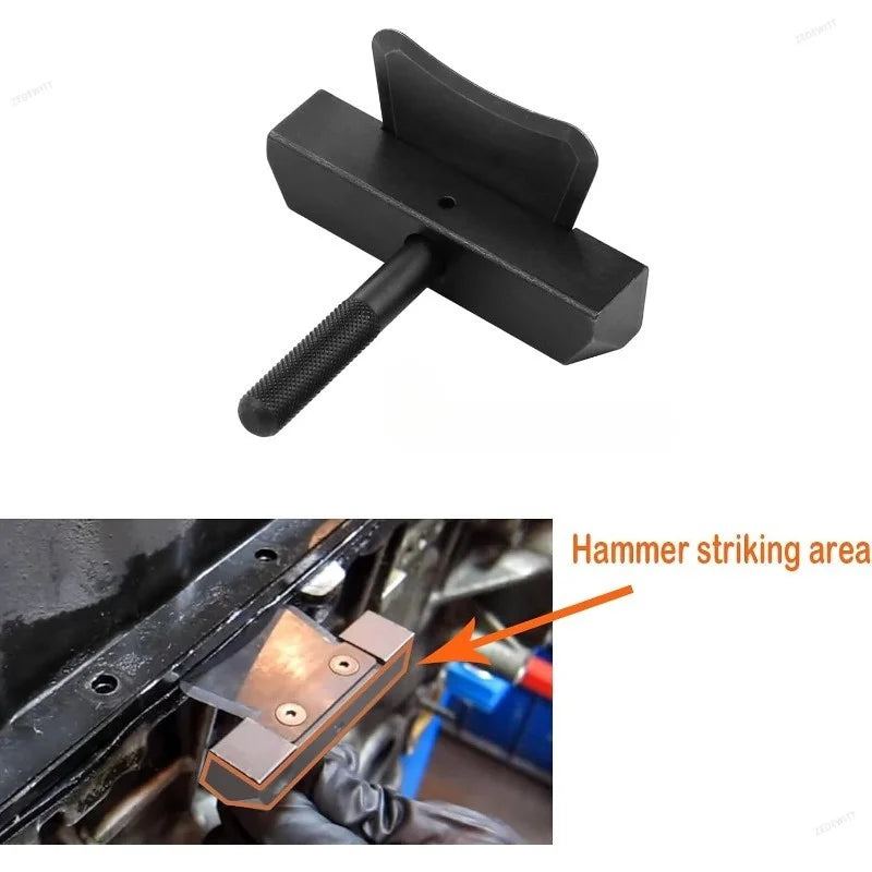 Heavy Duty Oil Pan Separator Kit Universal Engine Transmission Oil Pan Seal Cutter Removal Tool  - Automotive LED Light
