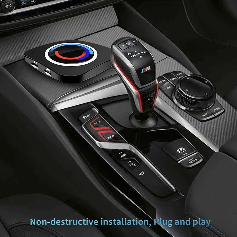 2025 CarPlay Ai Box For BMW ID6 ID7 ID8 Upgrade Andriod 10 Built in Gps Pluy And Play 4G L