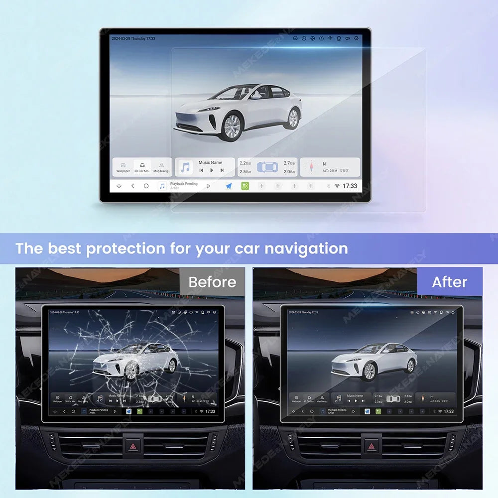 Protector Film Sticker for 11.5 / 13 Inch Car Radio Multimedia Video Player Navigation GPS | AUTOKITSHOP