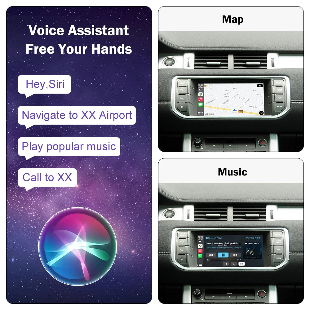 Wireless Carplay For Land Rover/Jaguar/Range Rover/Evoque/Discovery 2012-2018 Android Auto | AUTOKITSHOP