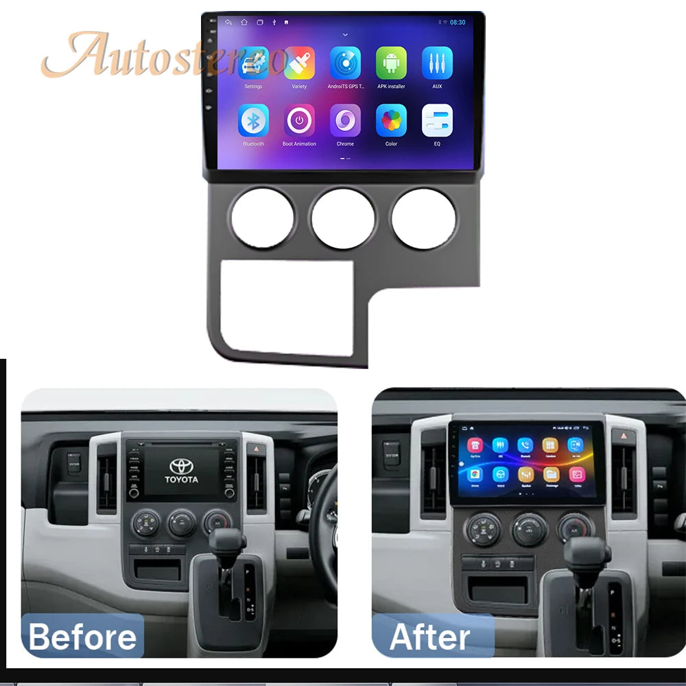 Android 14 Multimedia Player Car GPS Navigation Radio Player Screen CarPlay For Toyota Hia