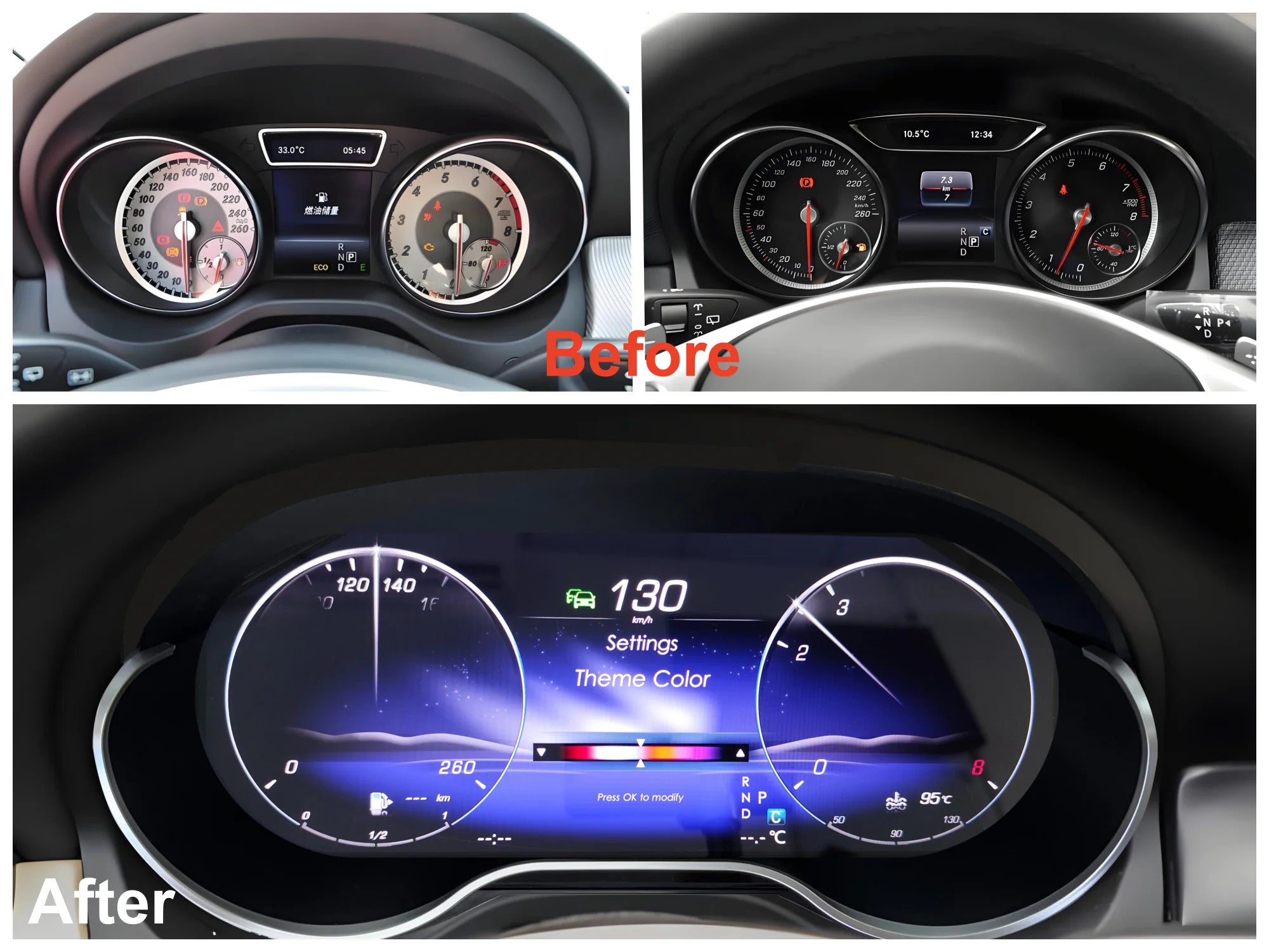 LED Interior Light Kit for Mercedes X156 W176 GLA 2013-2019 - Canbus Error-Free Interior Bulbs