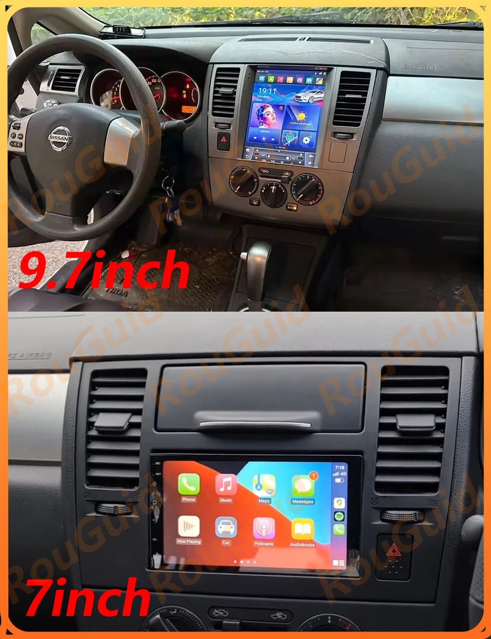 Android 16 Car Radio For Nissan Tiida Versa 2004 2005 2006 2007 2008 -2013 GPS Video Navig | AUTOKITSHOP