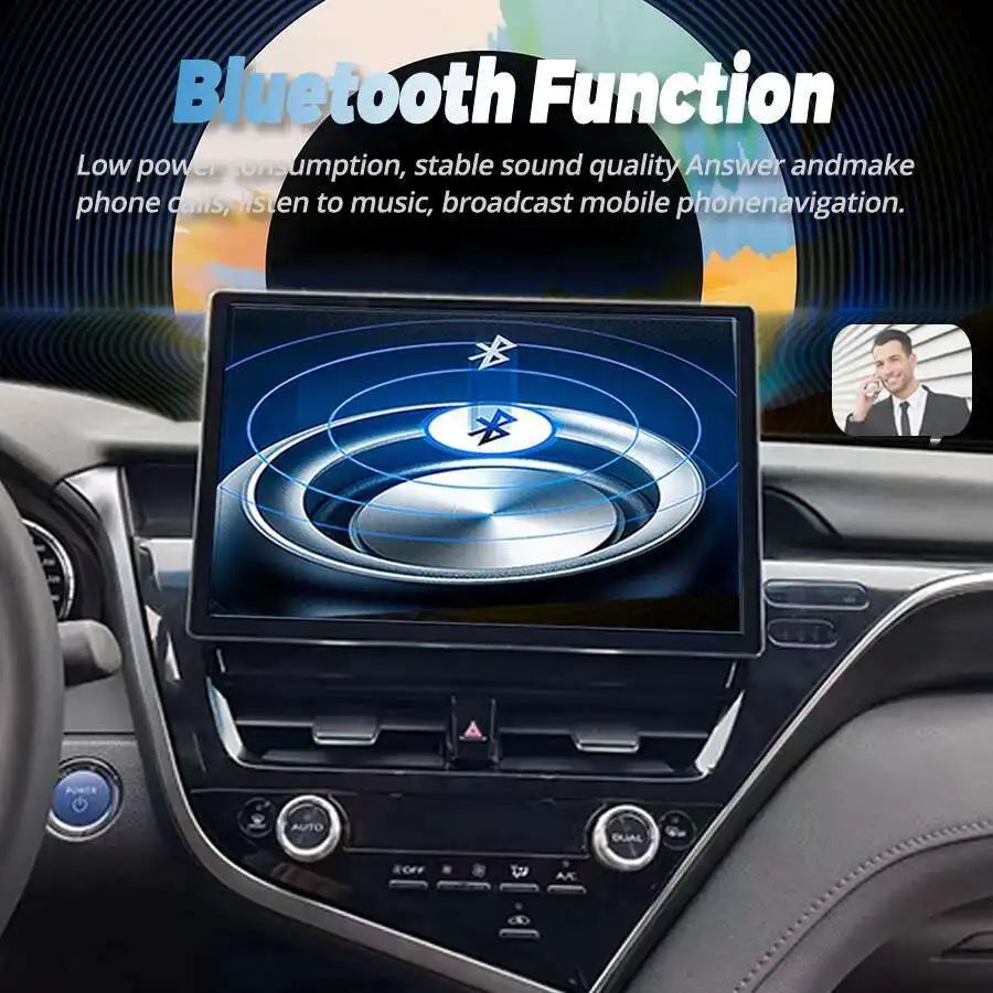 13.3" 2K Screen Android 15 For Toyota Camry 2021-2024 Car Radio Autoradio Universal 4G 5G  | AUTOKITSHOP