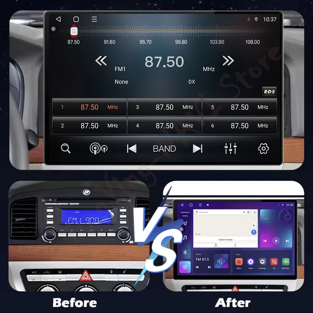 13.1 Inch Android 15 Car Radio For Lifan 620 2008-2013 Stereo Receiver GPS Navigation DSP