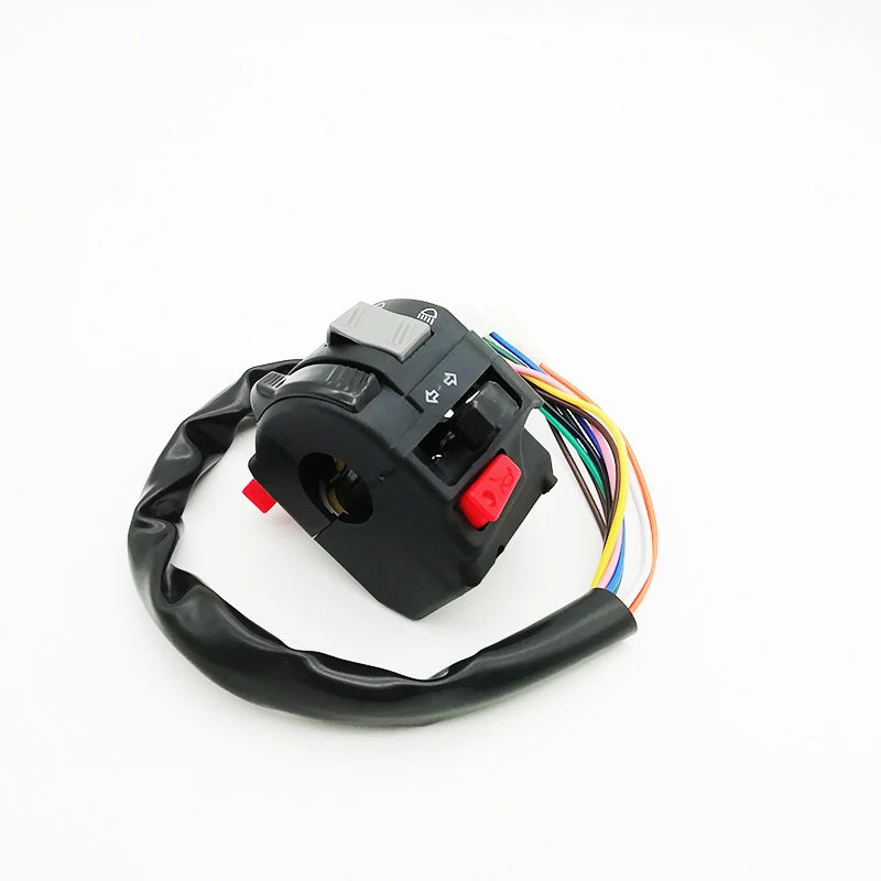 Motorcycle Handlebar Switch for Headlight Fog Lamp Turn Signal Horn Control