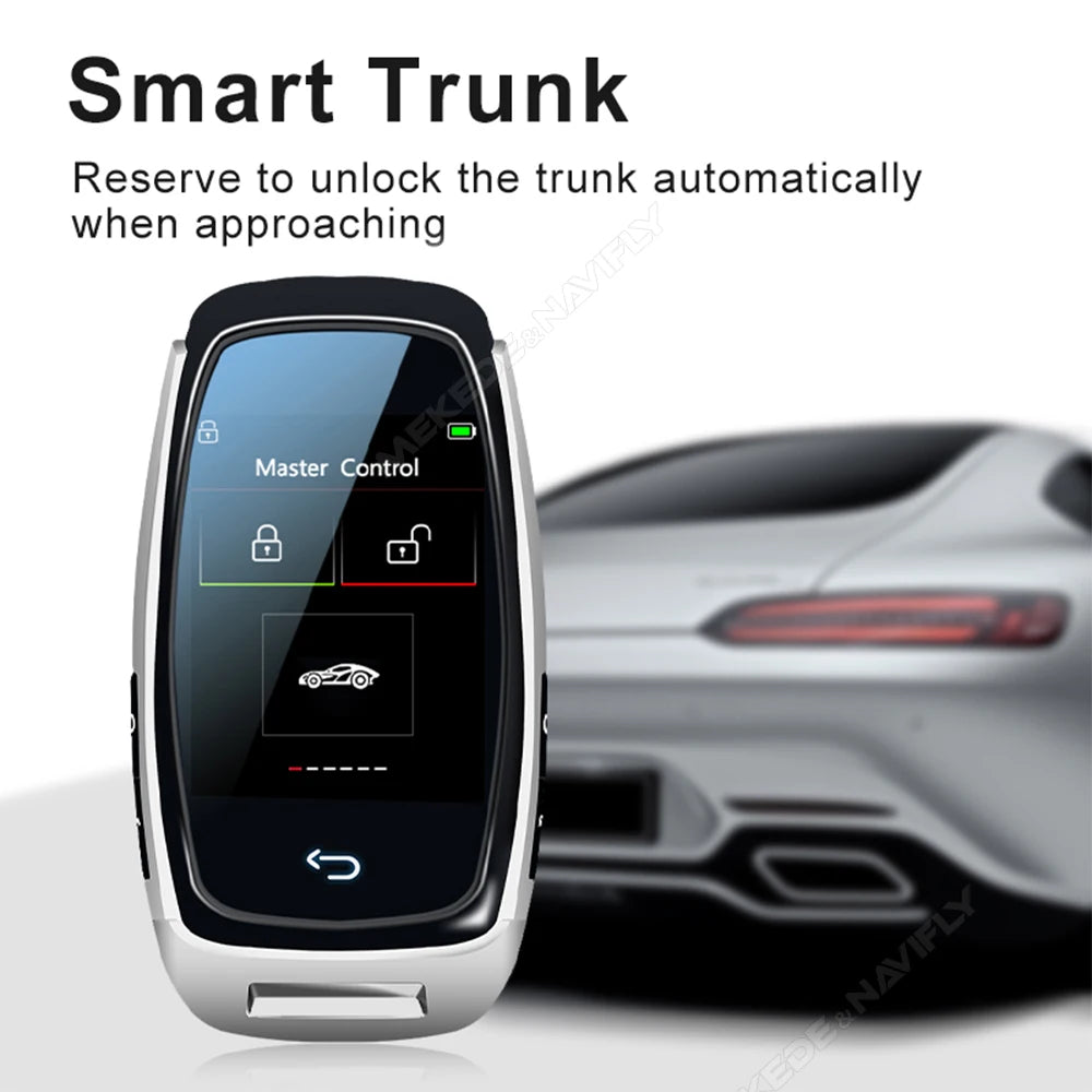 CF920 IPS NEW Car Universal LCD Key Remote Display Smart High-end Fashion Auto Lock Keyles