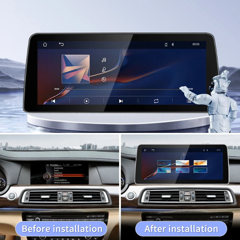 Factory Price 12.3inch Display Screen For BMW 7 series F01 F02 CIC NBT Wireless Carplay An