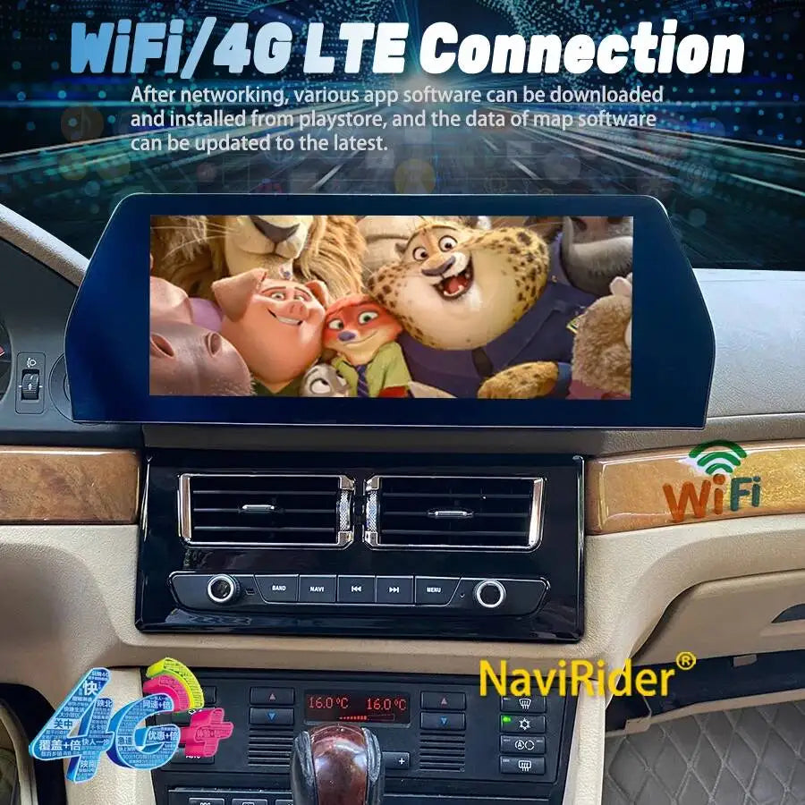 Android 15 12.3inch Screen For BMW 3 Series E39 E53 E46 1997-2006 Multimedia Car Radio Pla