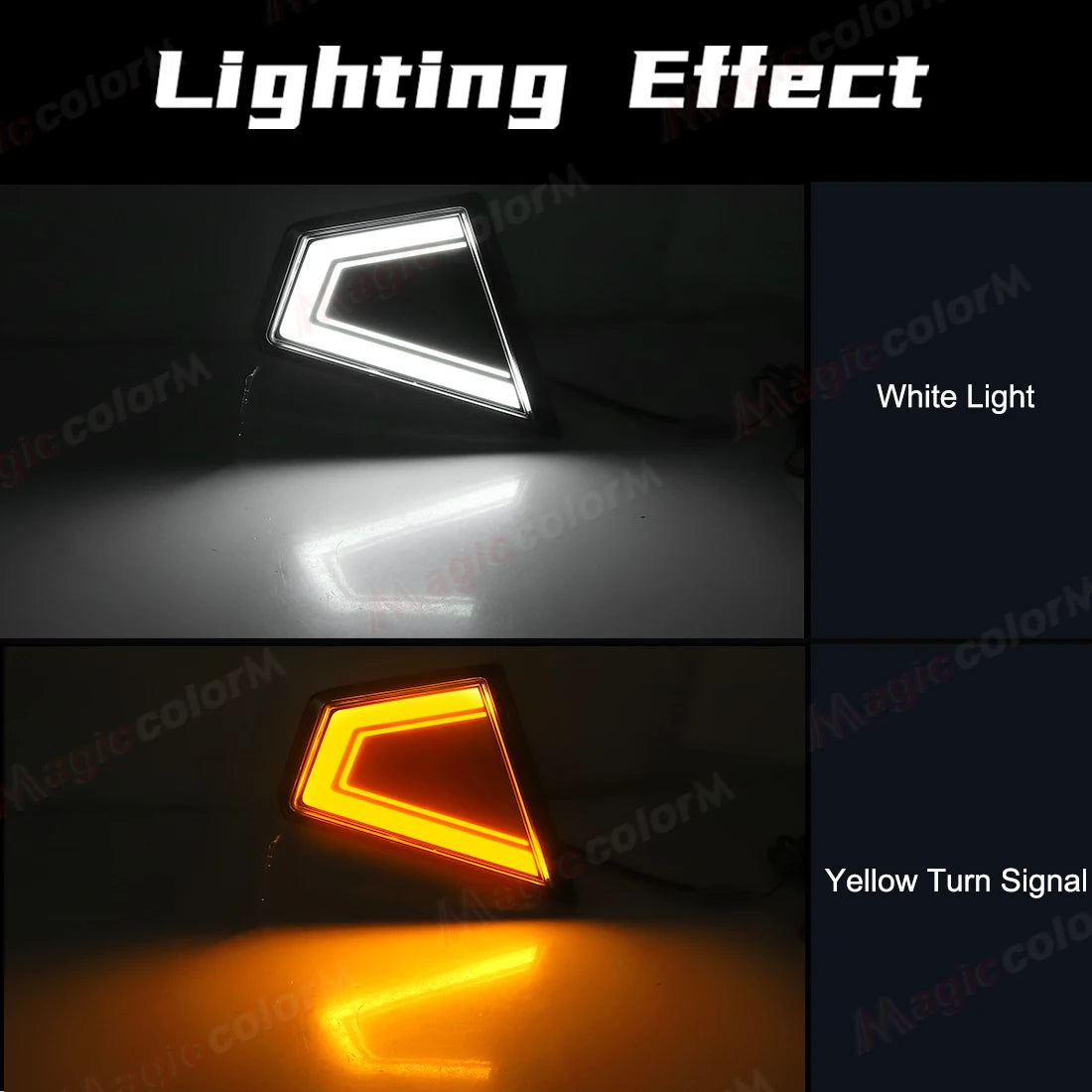 LED Daytime Running Lights For Toyota Hilux Travo 2026 DRL Fog Turn Signal Lamps Start Up  | AUTOKITSHOP