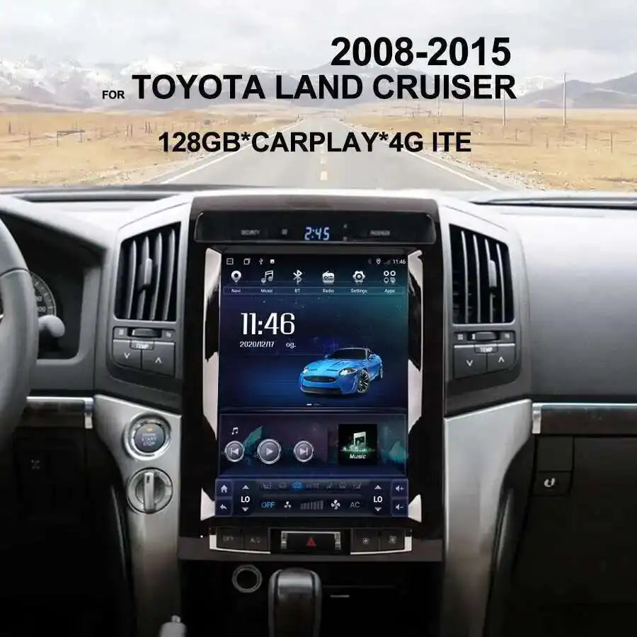 12.1inch Car Radio For TOYOTA LAND CRUISER 2008-2015 Android Car GPS Navigation 6+128GB Ra | AUTOKITSHOP