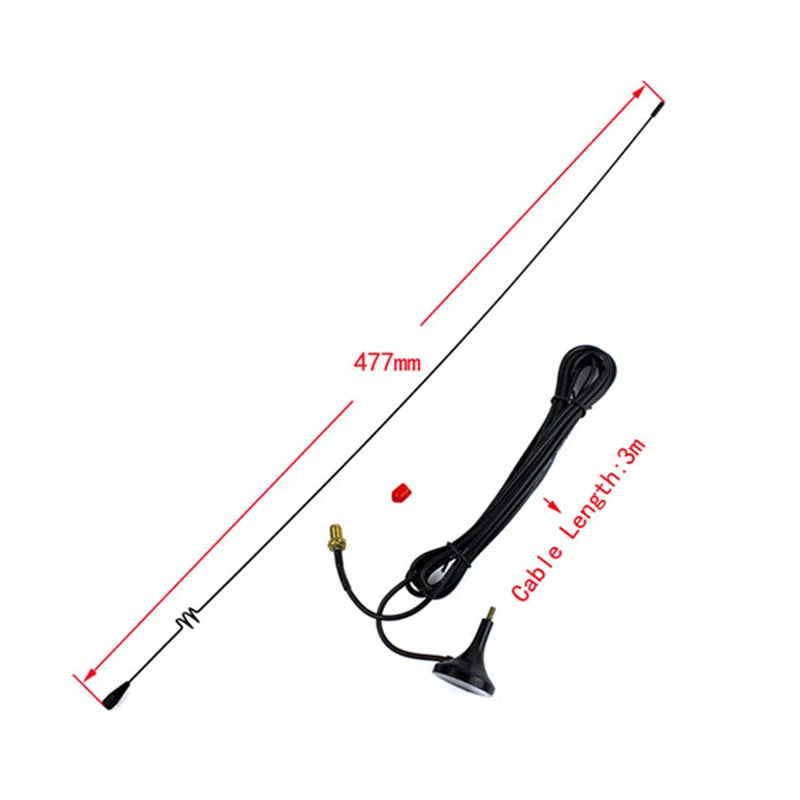 UT-108 Dual Band 144/430MHz Car Truck Radio Magnetic Antenna For Baofeng Kenwood