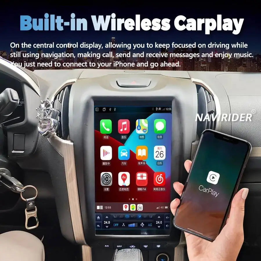 For Isuzu D-MAX 2015-2018 For Chevrolet TrailBlazer 2 2012-2016 Android Screen Navigatoion