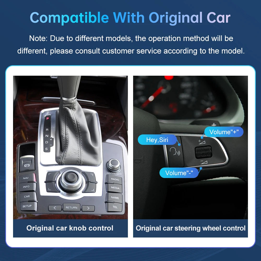 Road Top Wireless Carplay Decoder Interface For Audi C6 A6 4f 2010-2012 Q7 4L 2012-2015 MM | AUTOKITSHOP