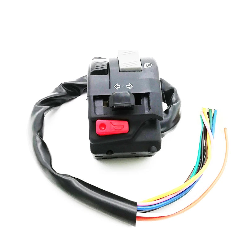 Motorcycle Handlebar Switch for Headlight Fog Lamp Turn Signal Horn Control