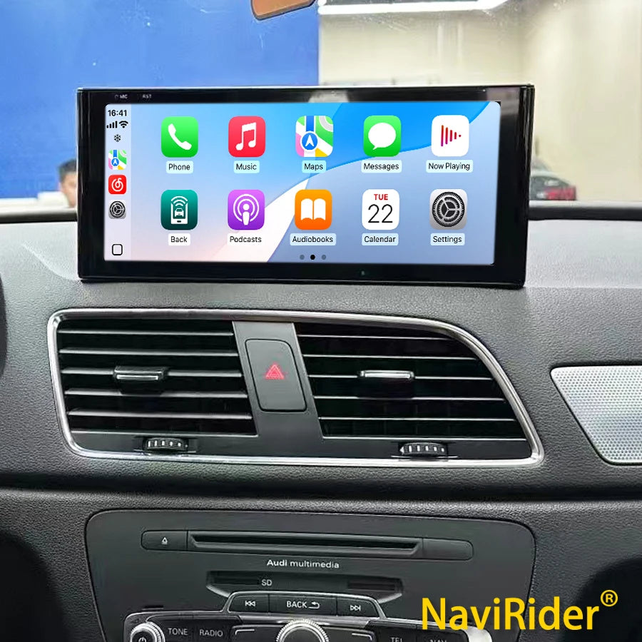 Car Radio For Audi Q3 2013-2018 Navigation Multimedia Video Player Wireless Carplay GPS Na