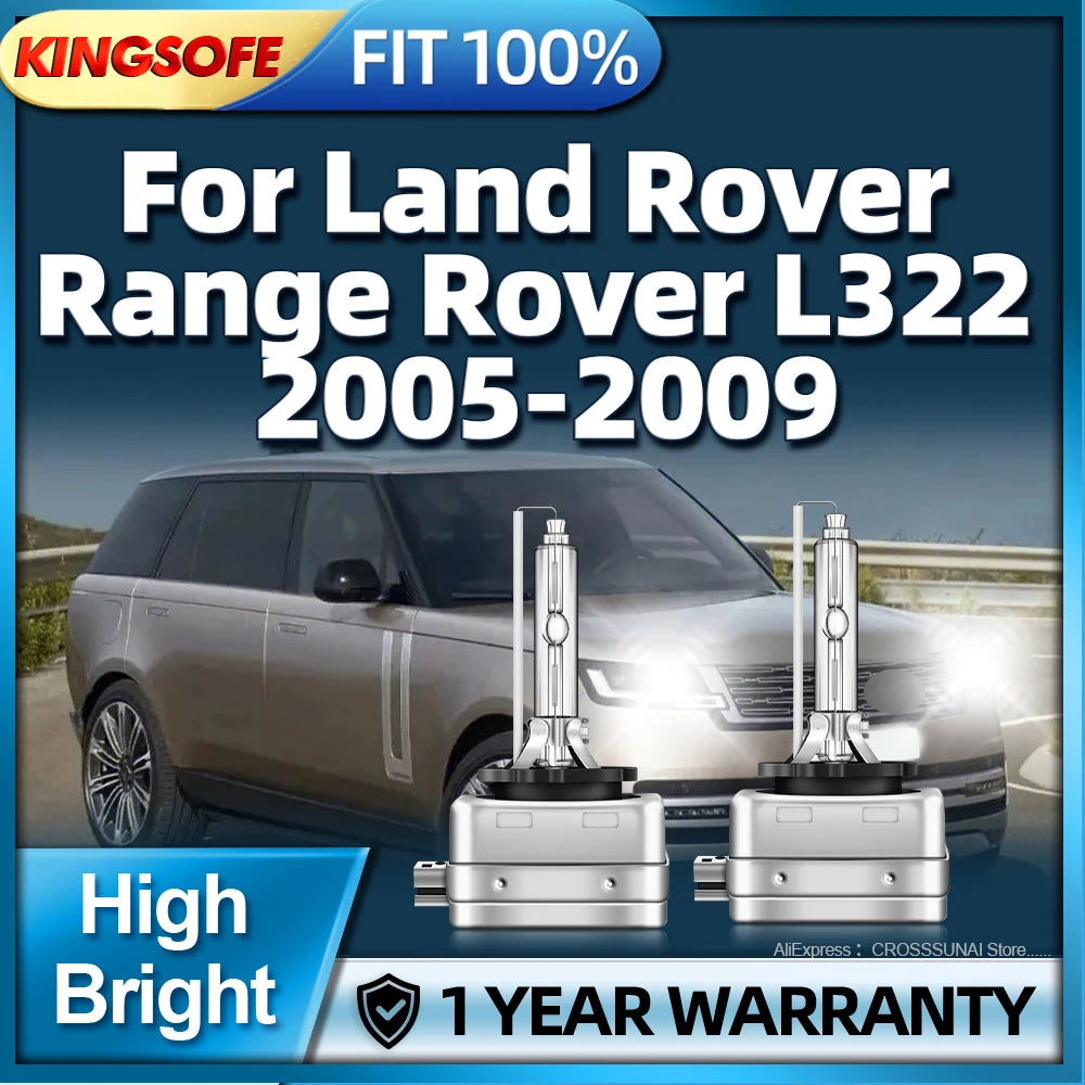 High Bright 12V 35W D1S 6000K HID Xenon Lamps Car Headlight For Land Rover Range Rover L32