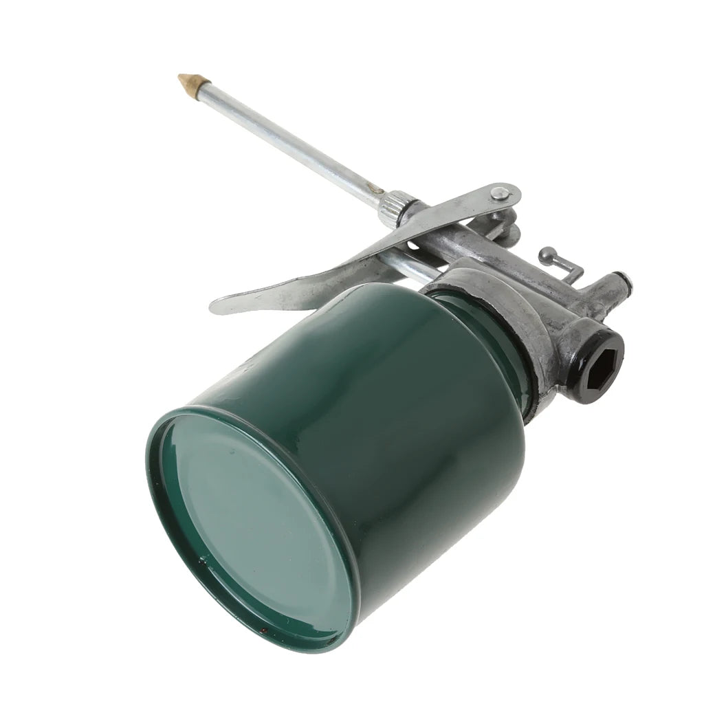250ml Universal Car High Pressure Pump Oiler Oil Can for Metal for Lubricants 8.5 Ounces Oil Spr - Automotive LED Light
