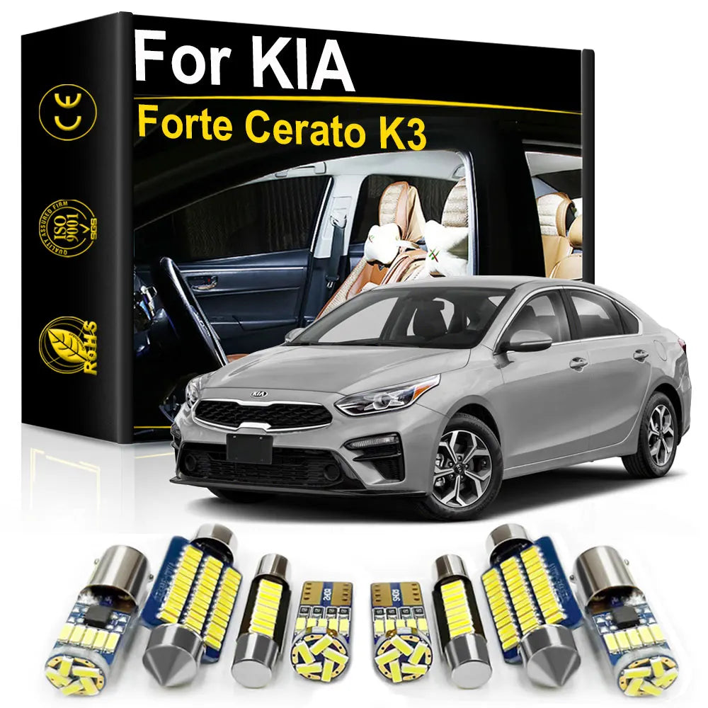 LED Interior Light Kit for KIA K3 Cerato Forte - Canbus Error-Free Bulbs | AUTOKITSHOP
