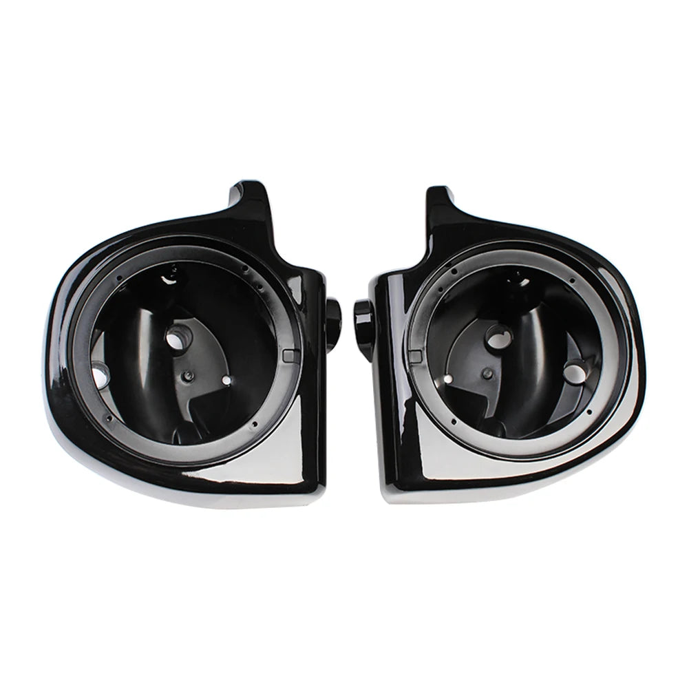 6.5" Motorcycle Speaker Pod Box Lower Vented Fairing For Harley Touring Electra Street Glide Roa - Automotive LED Light