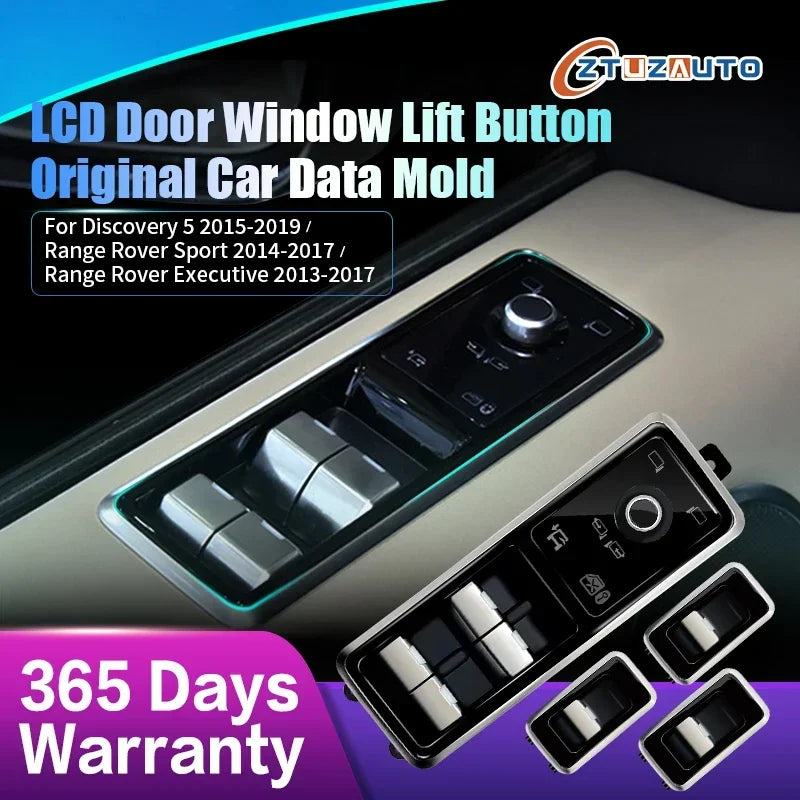 Electric Window Switch Lifting Control Liquid Crystal Button For Land Rover Range Rover Vo