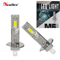 H1 P14.5s LED Headlight Bulbs 55W Super Bright 12V White Turbo Diode Car Fog Lamp No Adapt