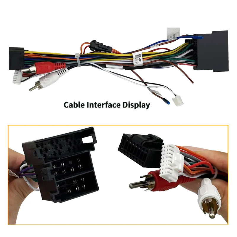 SZLELV For Opel Astra Zafra Ectra Vivaro Antara Corsa Meriva 16PIN Android Car Radio Power