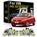 LED Interior Light Kit for Volkswagen VW Gol 4 5 6 7 G4 G5 G6 G7 Car Interior LED Light Map Dome Trunk License Plate ...