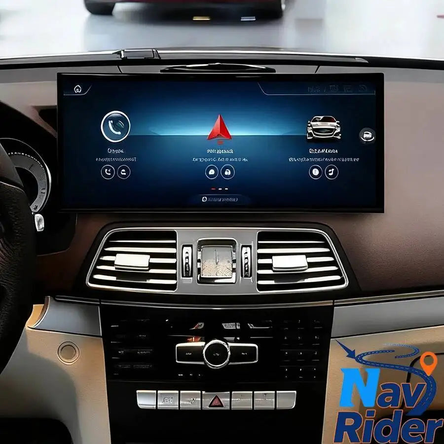 For Mercedes Benz E Class W212 E260 E300 E350 Car Radio GPS Navigation Android Auto CarPla