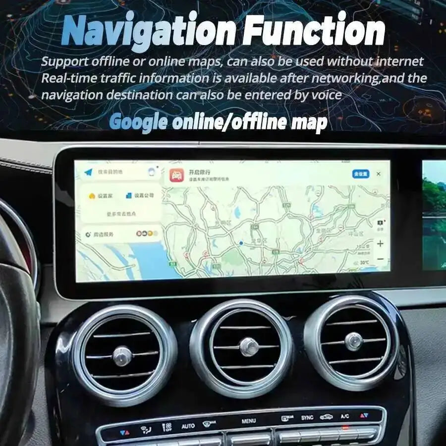 RGB - Ambient Light - for Mercedes GLC 2016-2022 - Car Interior Lighting