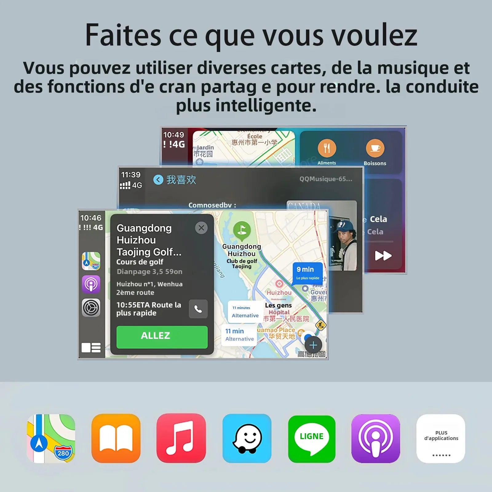 Wireless Carplay Android Auto Fits For Peugeot&Citroren SMEG&MRN 208 308 508 3008&C4 DS3 D | AUTOKITSHOP