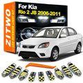 ZITWO 8Pcs For Kia Rio 2 MK2 JB 2006 2007 2008 2009 2010 2011 LED Bulb Interior  for Kia MK2 - Canbus LED Car Light
